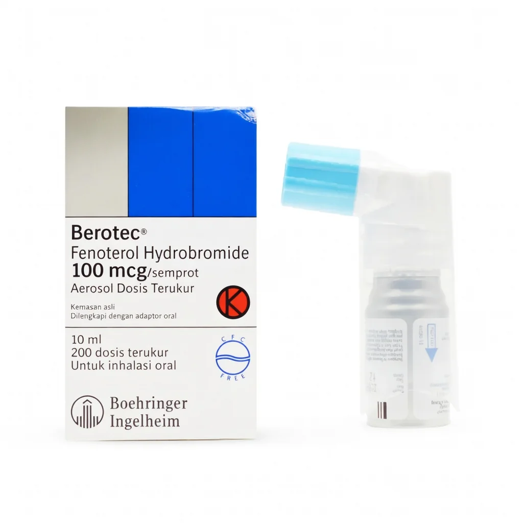 Berotec 100 mcg/puff โ Aerosol 10 ml