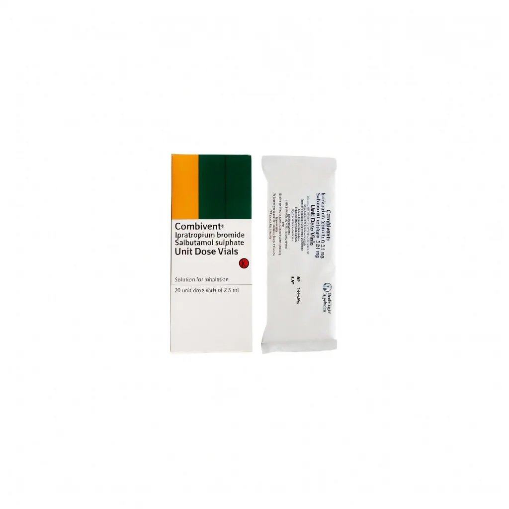 Combivent UDV 2.5 ml โ Larutan Inhalasi 20 Vial