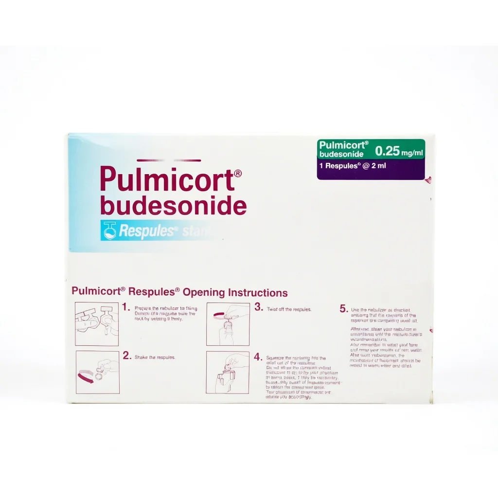 Pulmicort 0.25 mg/ml โ Suspension Nebulizer 20 Respules