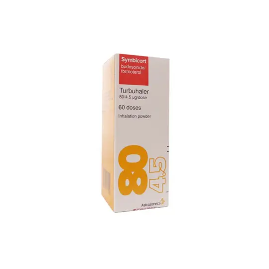 Symbicort Turbuhaler 80/4,5 mcg โ 60 Dosis