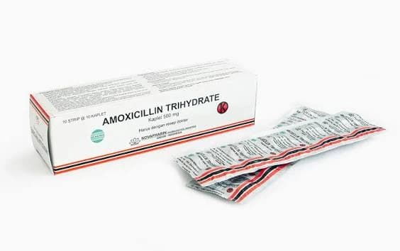 AMOXICILLIN 500MG 100 KAPL NOVA