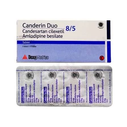 CANDERIN DUO 8/5MG 30 TABLET