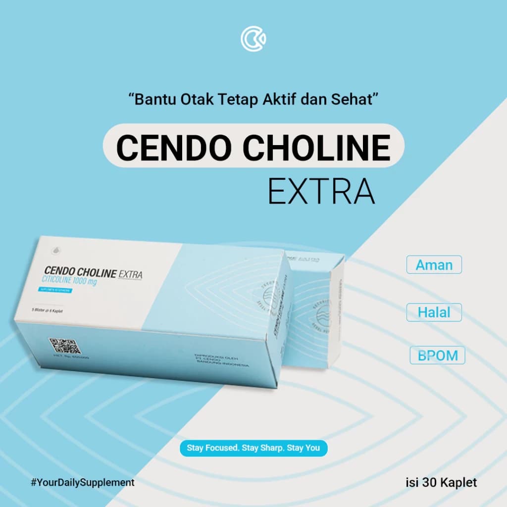 CENDO CHOLINE EXTRA 1000 MG CPL