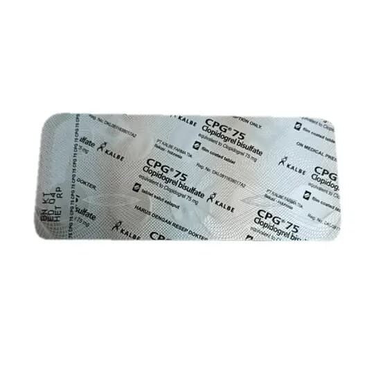 CPG โ 1 box isi 3 blister ร 10 tablet (30 tablet)
