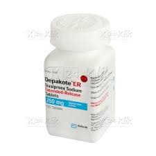 Depakote 250 mg โ 1 botol isi 100 tablet