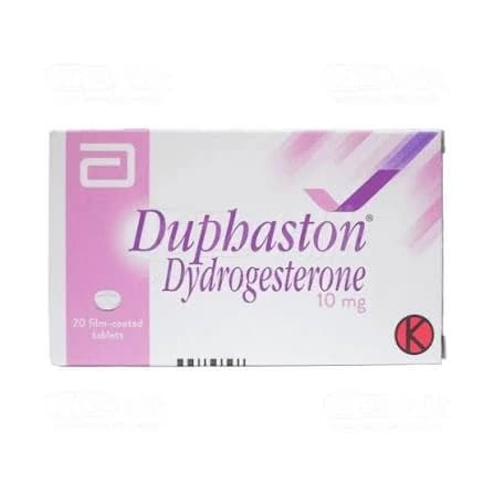 DUPHASTON 10 MG BOX 20 TABLET โ 1 box isi 2 blister x 10 tablet (20 tablet)