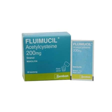 FLUIMUCIL GRANUL 200 MG BOX 30 SACHET