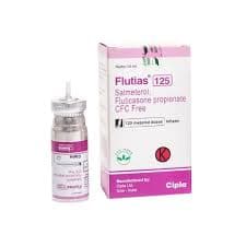 Flutias 125 mcg Inhaler โ 1 inhaler isi 120 dosis