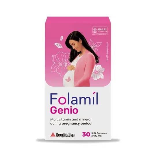 Folamil โ 1 botol isi 30 kapsul