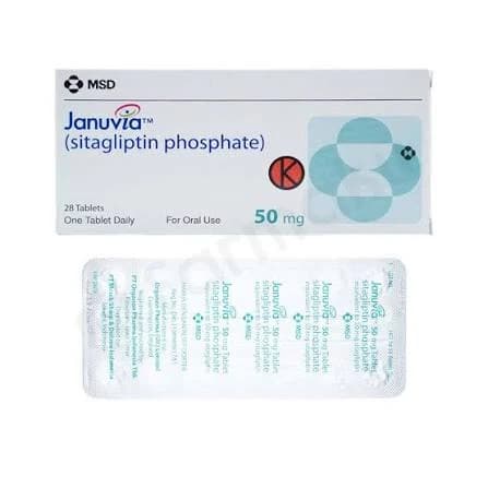 JANUVIA 50 MG BOX 28 TABLET