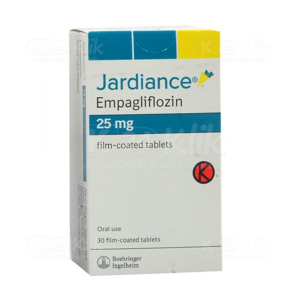 Jardiance โ 1 box isi 3 blister ร 10 tablet salut selaput (30 tablet)