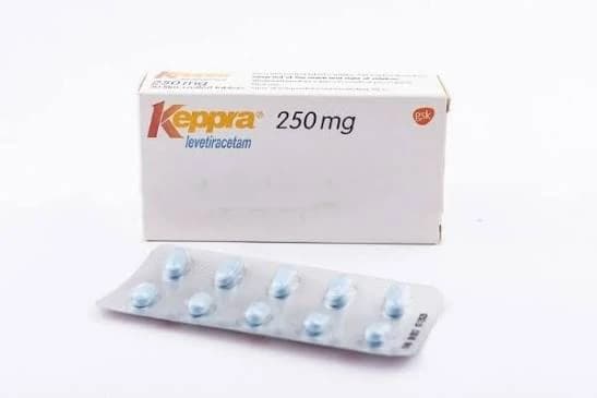 KEPPRA 250 MG BOX 30 TABLET โ 1 box isi 30 tablet