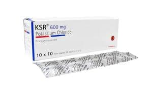 KSR 600 mg โ 1 box isi 100 tablet