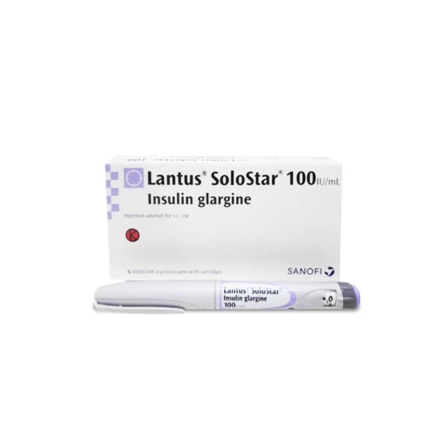 LANTUS 100 IU INJEKSI 3 ML BOX 5 SOLOSTAR