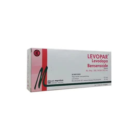 Levopar โ 1 box isi 100 tablet
