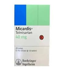 Micardis 40 mg โ 1 box isi 20 tablet