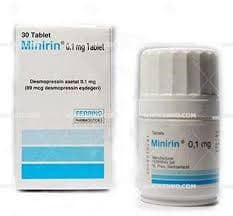 Minirin 0,1 mg Tablet โ 1 botol isi 30 tablet