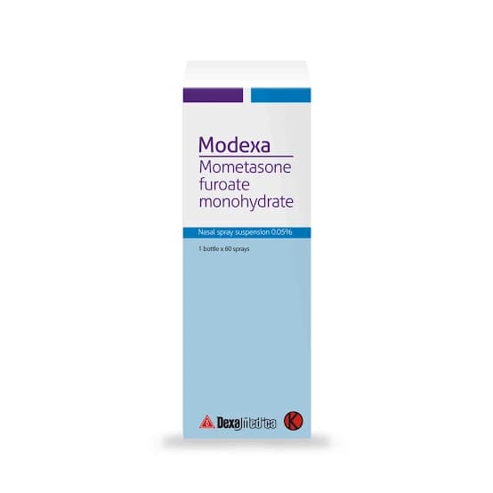 MODEXA 0.05% NASAL SPRAY BOTOL 60 DOSIS โ 1 botol isi 60 dosis