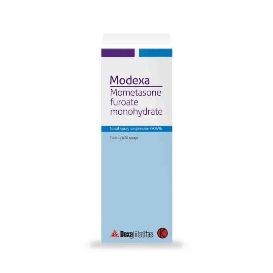 MODEXA 0.05% NASAL SPRAY BOTOL 60 DOSIS โ 1 botol isi 60 dosis
