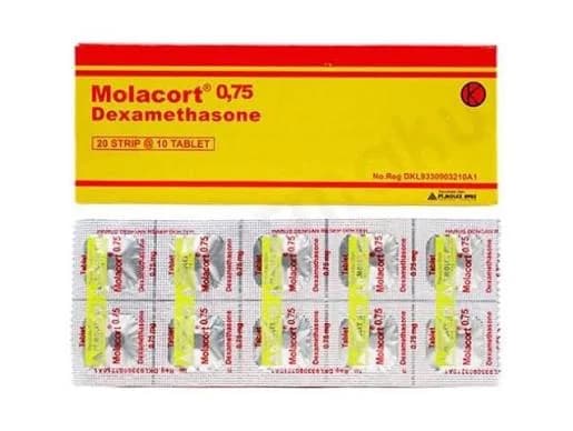 MOLACORT 0.75MG