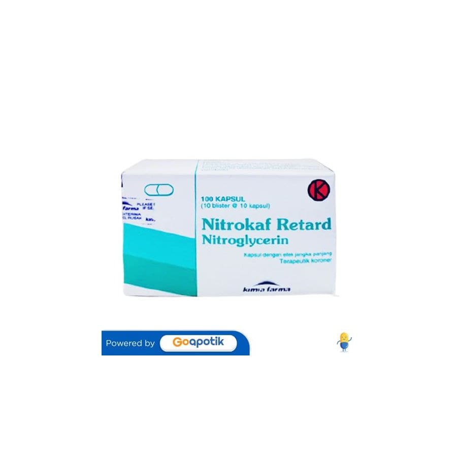 NITROKAF RETARD 2.5 MG BOX 100 KAPSUL
