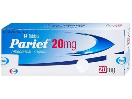 PARIET 20 MG BOX 14 TABLET โ 1 box isi 14 tablet