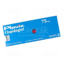 Plavix 75 mg โ 1 box isi 28 tablet