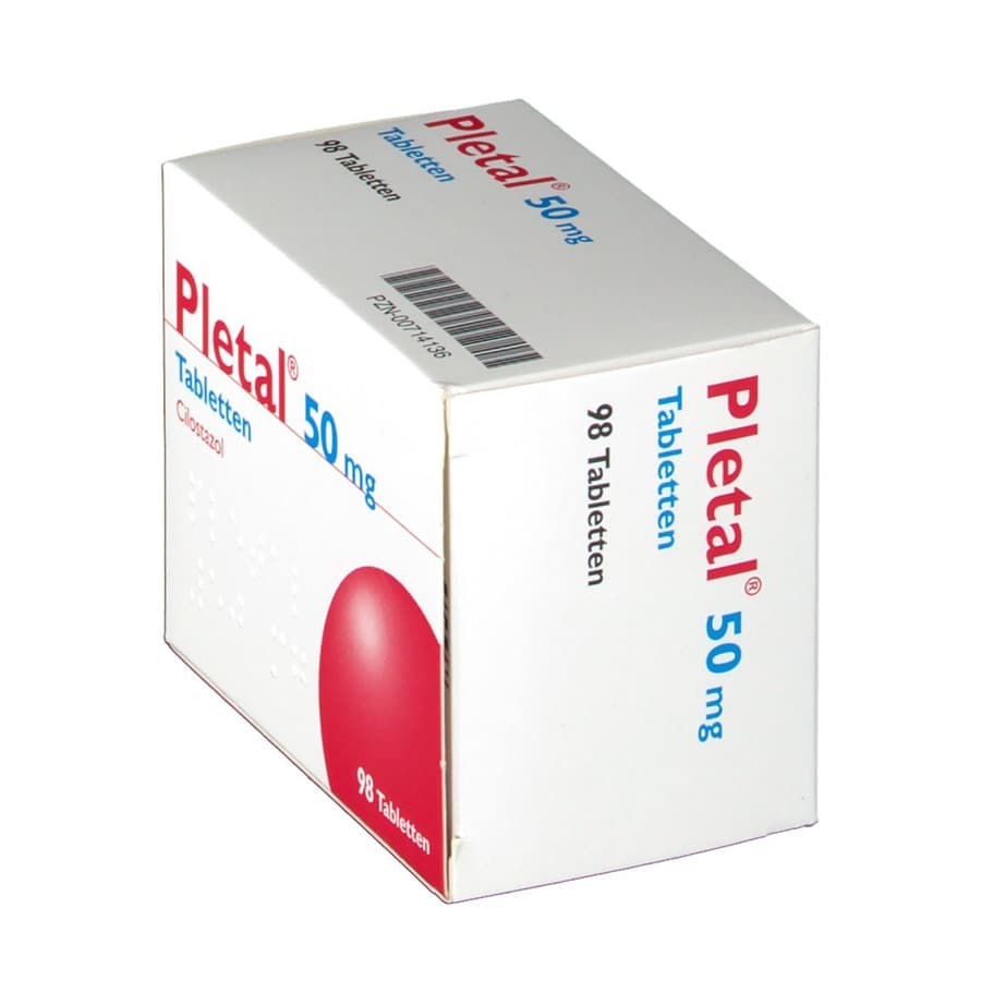 PLETAAL 50 MG BOX 100 TABLET