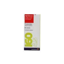 SYMBICORT 160/4.5 MCG TUBRUHALER 60 DOSIS
