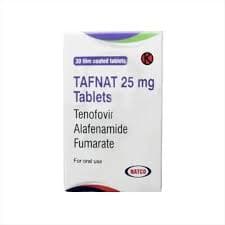 Tafnat 25 mg โ 1 botol isi 30 tablet