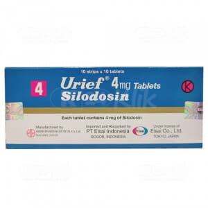 Urief โ 1 box isi 10 blister ร 10 tablet (100 tablet)