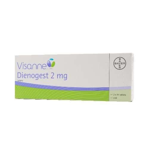 Visanne โ 1 box isi 14 tablet